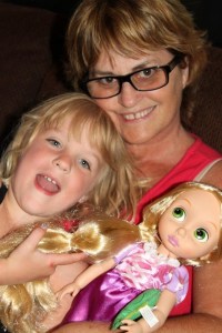 Another one with my niece, Maddy. 2012.