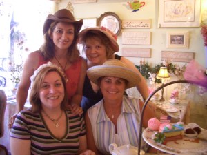 Me, my sister, my sister-in-law, and beautiful Charlene.