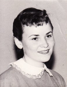 My mother as a high school sophomore.