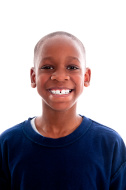 This is what a nine year old boy looks like. From istockphoto.com.