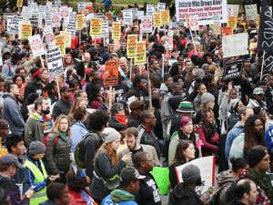 St. Louis, October 11. Photo by Scott Olson/Getty Images.