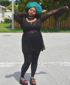 Fashion blogger Stacey from Hantise de L'oubli. Photo: hantisedeloubli.com